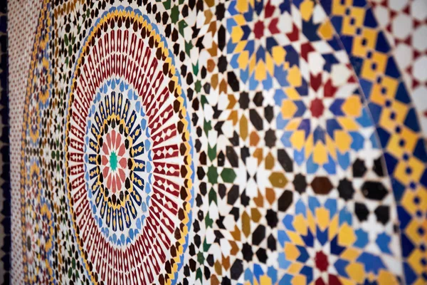 摩洛哥南部马赛克 — 图库照片