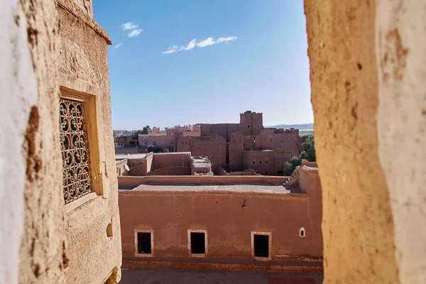 Visa Från Fönstret Ait Benhaddou Kasbah Marocko — Stockfoto