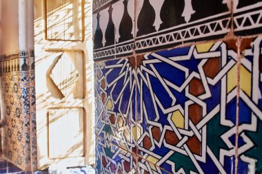 Taourirt Kasbah Ouarzazate, Fas iç detay