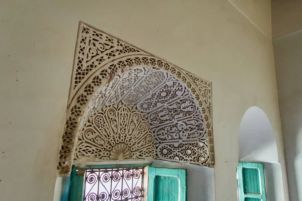 摩洛哥瓦尔扎扎特 Taourirt Kasbah 的内部细节 — 图库照片