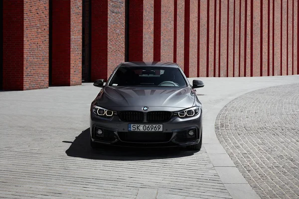 Katowice/Polonya-06.30.2017: Bmw 430i, 252 Hp, önde 