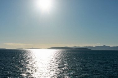 Akdeniz'de güneş refleksleri