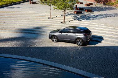 Katowice / Polonya - 27.05.2017: Suv Peugeot 3008