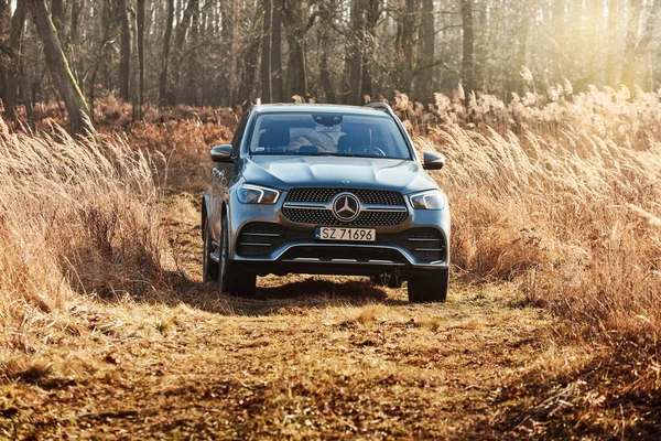 Orzesze Polonia 2020 Mercedes Gle Lujo Con 4X4 Coche Fuera —  Fotos de Stock