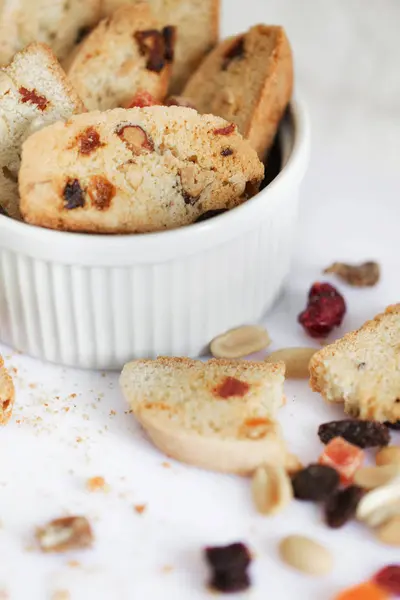 kızılcık somun lezzetli sıcak bisküvi, pişirme makro yakalama