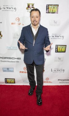 Carlos Ramirez arrives at the film premiere of 
