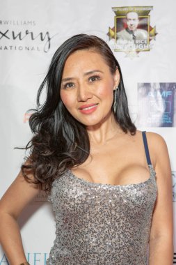 Cat Ce arrives at the film premiere of 