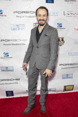 Shadow C. LaValley arrives at the film premiere of 