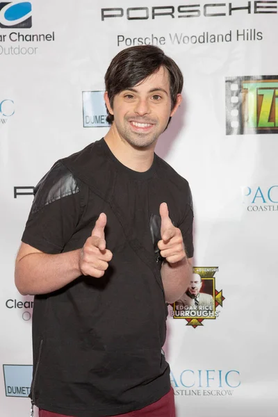 Matthew Von Der Ahe arrives at the film premiere of 