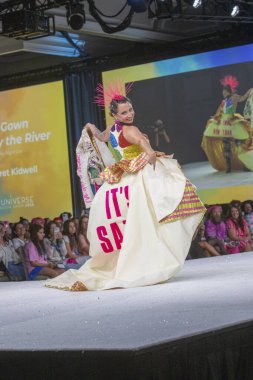 Designers present their fashions at 11th Annual Her Universe Fashion Show, Presented by Universal, during Comic Con International Seaport Ballroom of the Manchester Grand Hyatt Hotel on July 24, 2025.