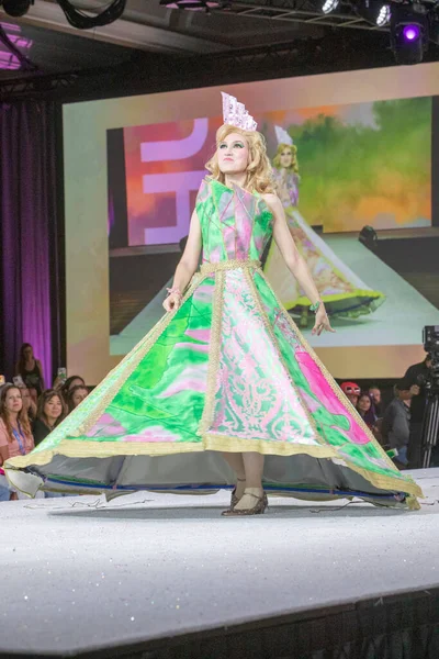 Designers present their fashions at 11th Annual Her Universe Fashion Show, Presented by Universal, during Comic Con International Seaport Ballroom of the Manchester Grand Hyatt Hotel on July 24, 2025.