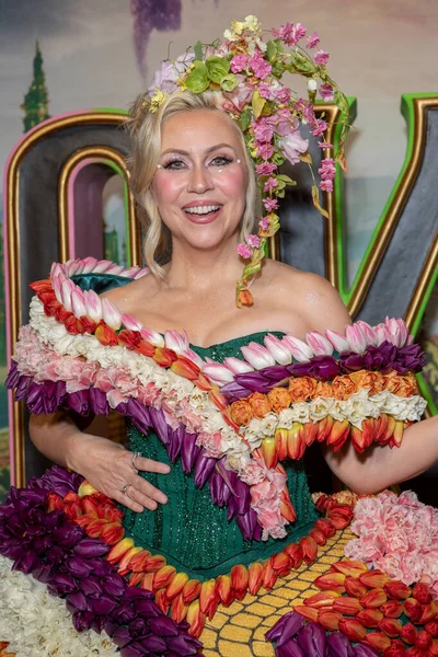 Her Universe founder Ashley Eckstein attends 11th Annual Her Universe Fashion Show, Presented by Universal, black carpet during Comic Con International at the Manchester Grand Hyatt Hotel on July 24, 2025.