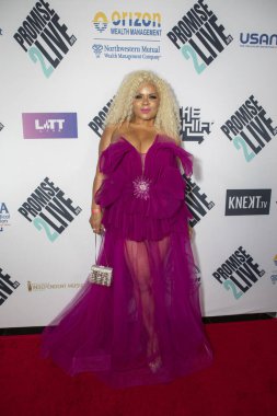 Eve Richards arrives at the Promise2Live 4th Annual Global Livestream Show Gala on World Suicide Prevention Day at the Avalon Theater in Hollywood, CA on Sept. 10, 2025.