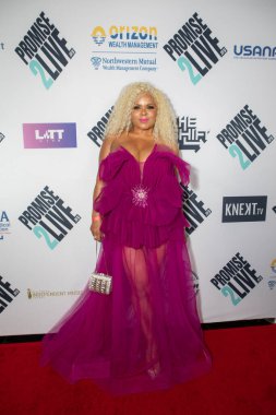 Eve Richards arrives at the Promise2Live 4th Annual Global Livestream Show Gala on World Suicide Prevention Day at the Avalon Theater in Hollywood, CA on Sept. 10, 2025.