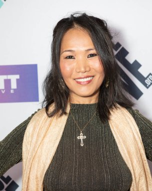 Holly Choon Hyang Bachman arrives at the Promise2Live 4th Annual Global Livestream Show Gala on World Suicide Prevention Day at the Avalon Theater in Hollywood, CA on Sept. 10, 2025.