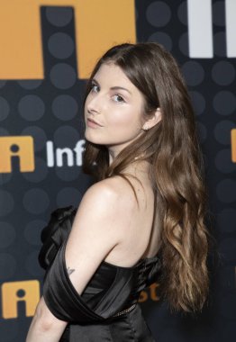 Theresa Croft attends the InfoList Pre-EMMYS Soiree at Skybar in West Hollywood, CA on Sept. 12, 2025.