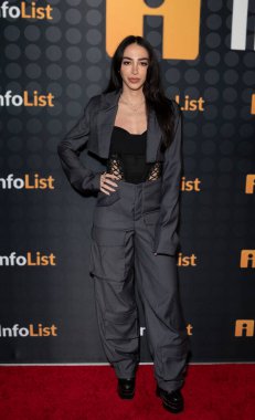 Sayda Word attends the InfoList Pre-EMMYS Soiree at Skybar in West Hollywood, CA on Sept. 12, 2025.