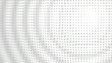 3D dalga doku beyaz arka plan üzerinde render