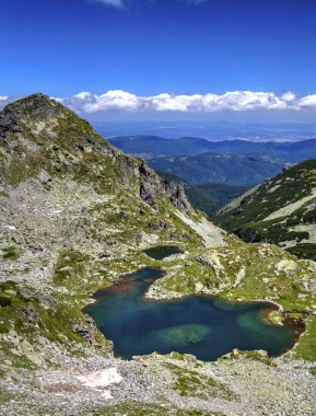 Yüksek dağ güzel manzara