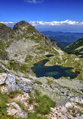 Yüksek dağ güzel manzara