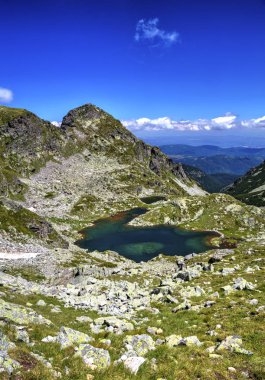 Yüksek dağ güzel manzara
