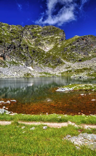 Vackert Landskap Det Höga Berget — Stockfoto