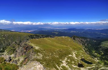 Yüksek dağ güzel manzara