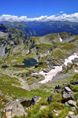Yüksek dağ güzel manzara