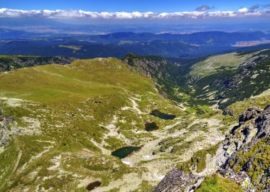 Yüksek dağ güzel manzara
