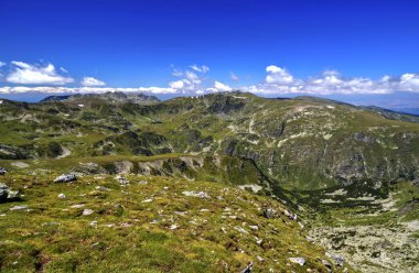 Yüksek dağ güzel manzara