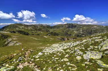 Yüksek dağ güzel manzara