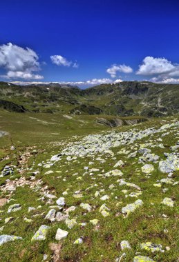 Yüksek dağ güzel manzara