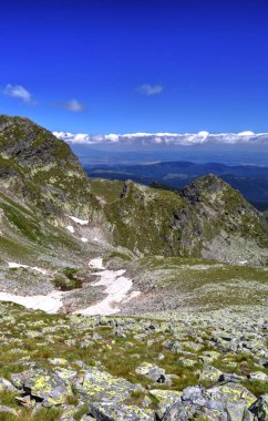 Yüksek dağ güzel manzara