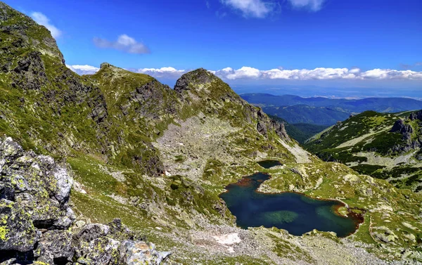 Bela Paisagem Montanha Alta — Fotografia de Stock