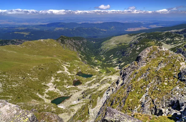 Piękny Krajobraz Wysokie Góry — Zdjęcie stockowe