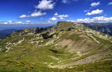 Yüksek dağ güzel manzara