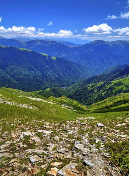 Bela Paisagem Montanha Alta — Fotografia de Stock