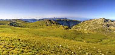 Yüksek dağ güzel manzara