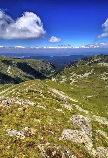 Bela Paisagem Montanha Alta — Fotografia de Stock