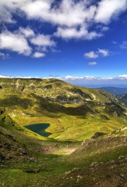 Yüksek dağ güzel manzara