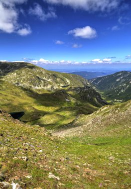 Yüksek dağ güzel manzara