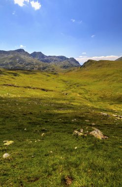 Yüksek dağ güzel manzara