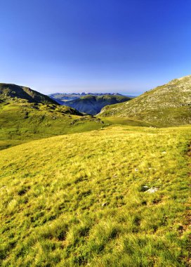 Yüksek dağ güzel manzara