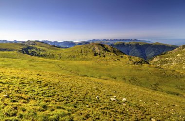 Yüksek dağ güzel manzara