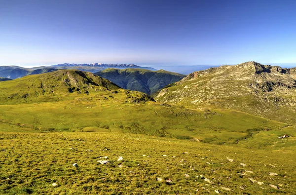 美丽的风景在高山 — 图库照片