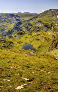 Yüksek dağ güzel manzara