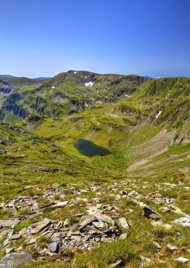 Yüksek dağ güzel manzara