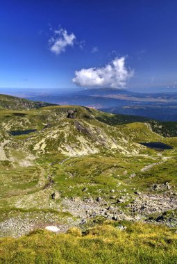 Yüksek dağ güzel manzara