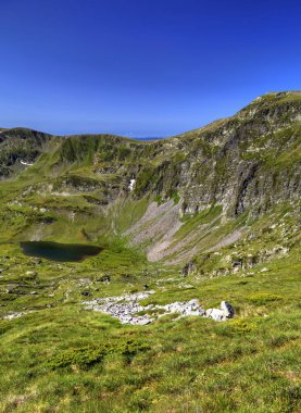 Yüksek dağ güzel manzara