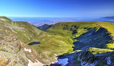 Yüksek dağ güzel manzara